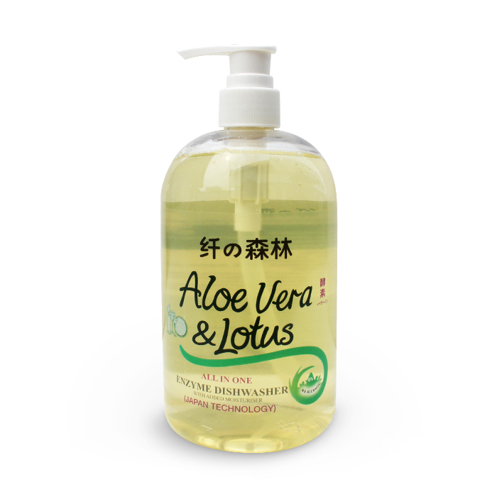 Aloe Vera and Lotus ALL IN ONE Enzyme Dishwasher (500ml)
