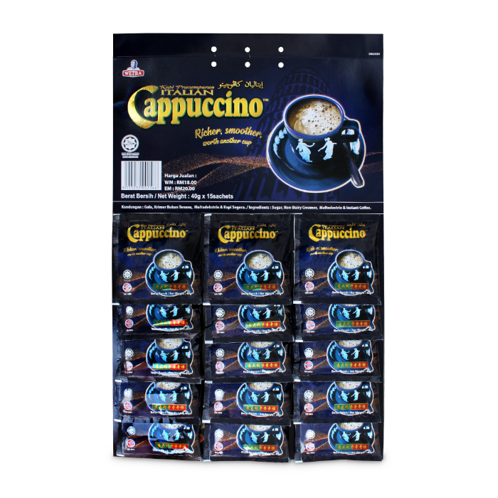 Kopi Pracampuran Italian Cappuccino (Card)